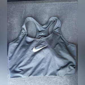 Nike Dri-FIT Black Racerback Sports Bra Size 2X